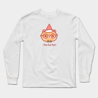 xmas bear Long Sleeve T-Shirt